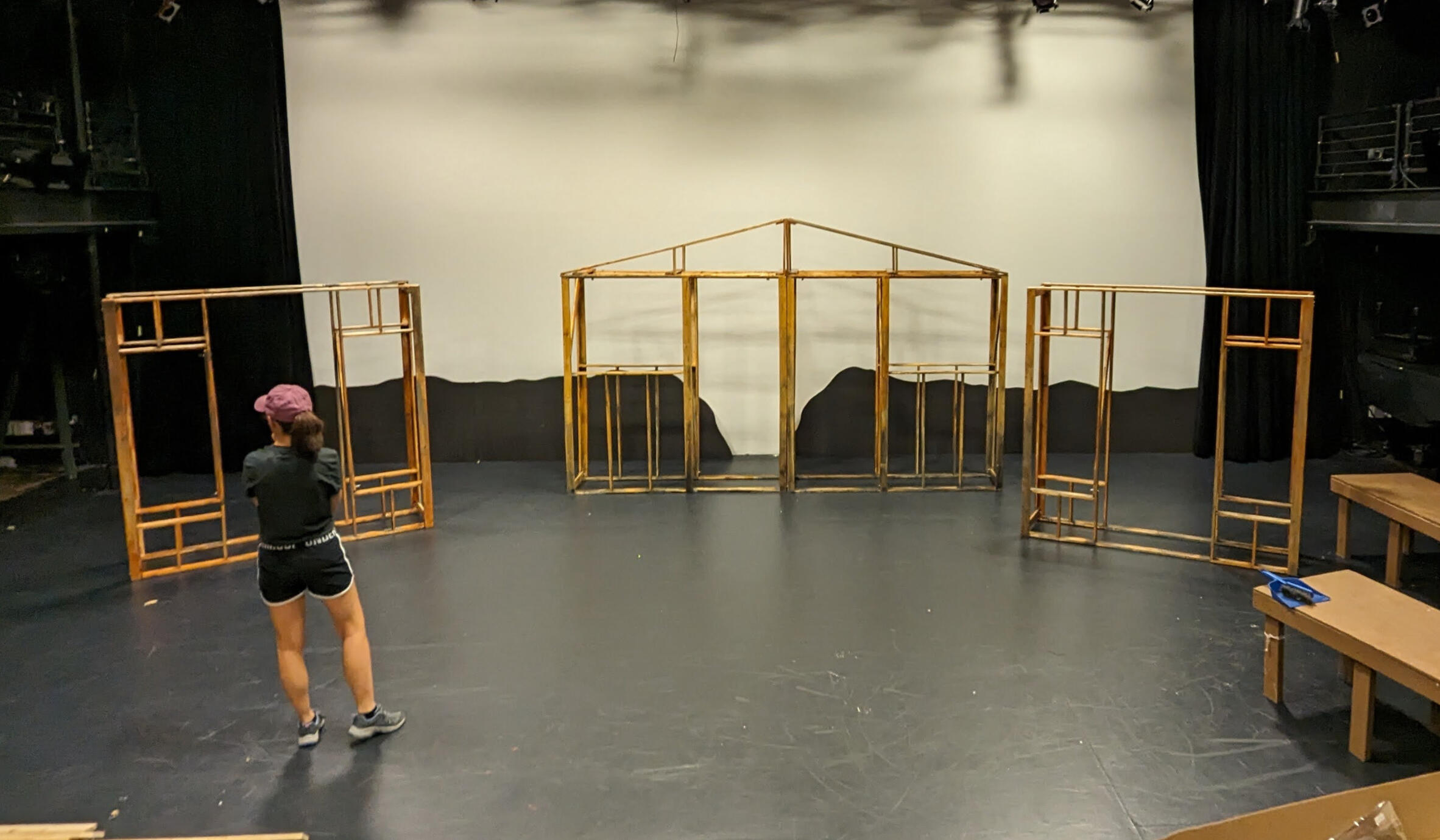 Town Hall formation of houses for The Picher Project (2023)