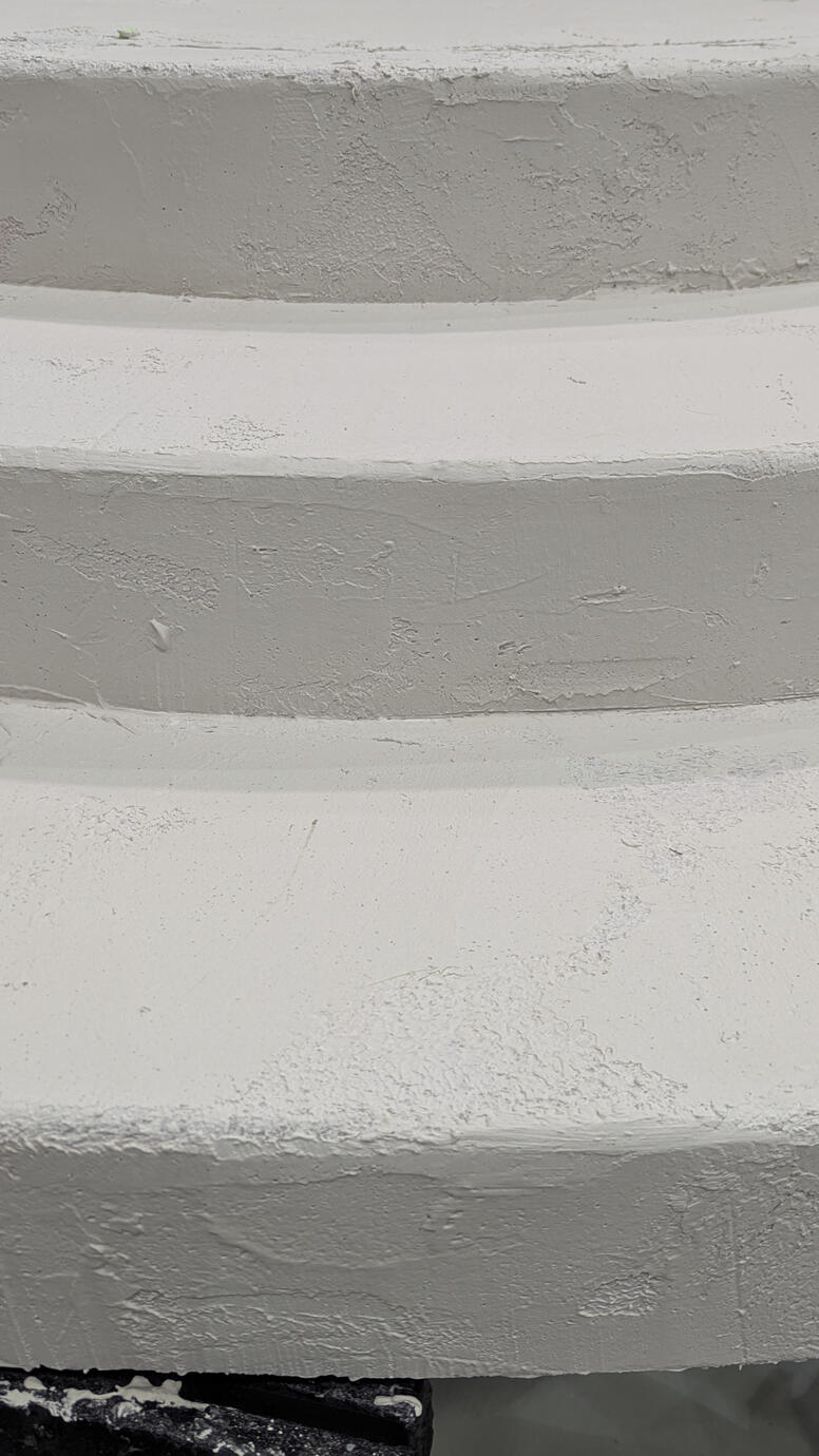 Curved Stair Stucco texture for touring "Mamma Mia" Set 2025