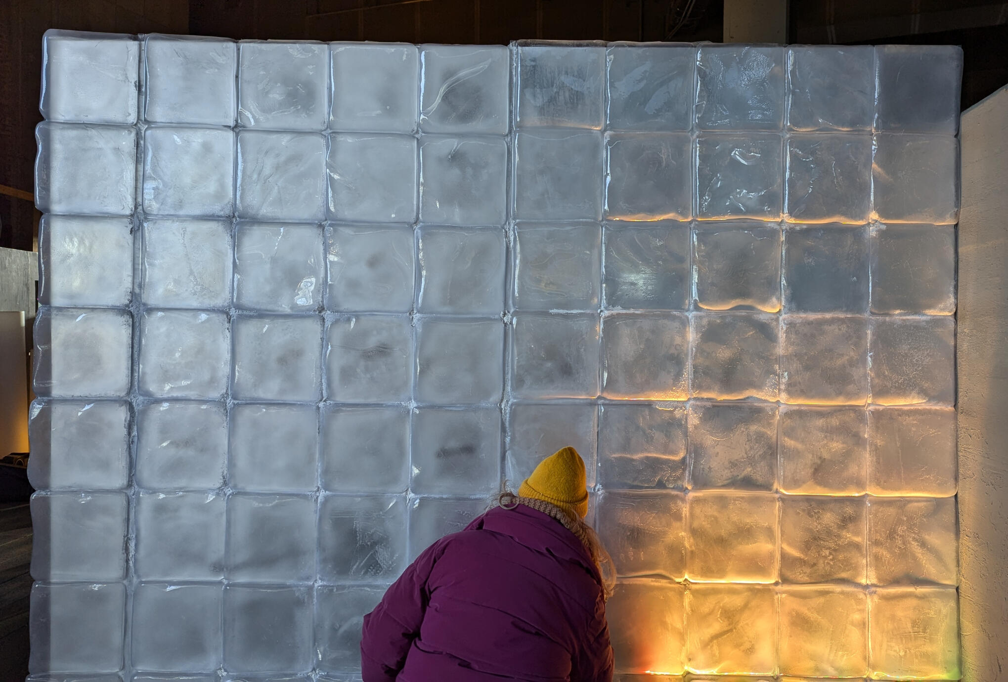 Ice Wall Installation and Texturing for Bumble (2024)