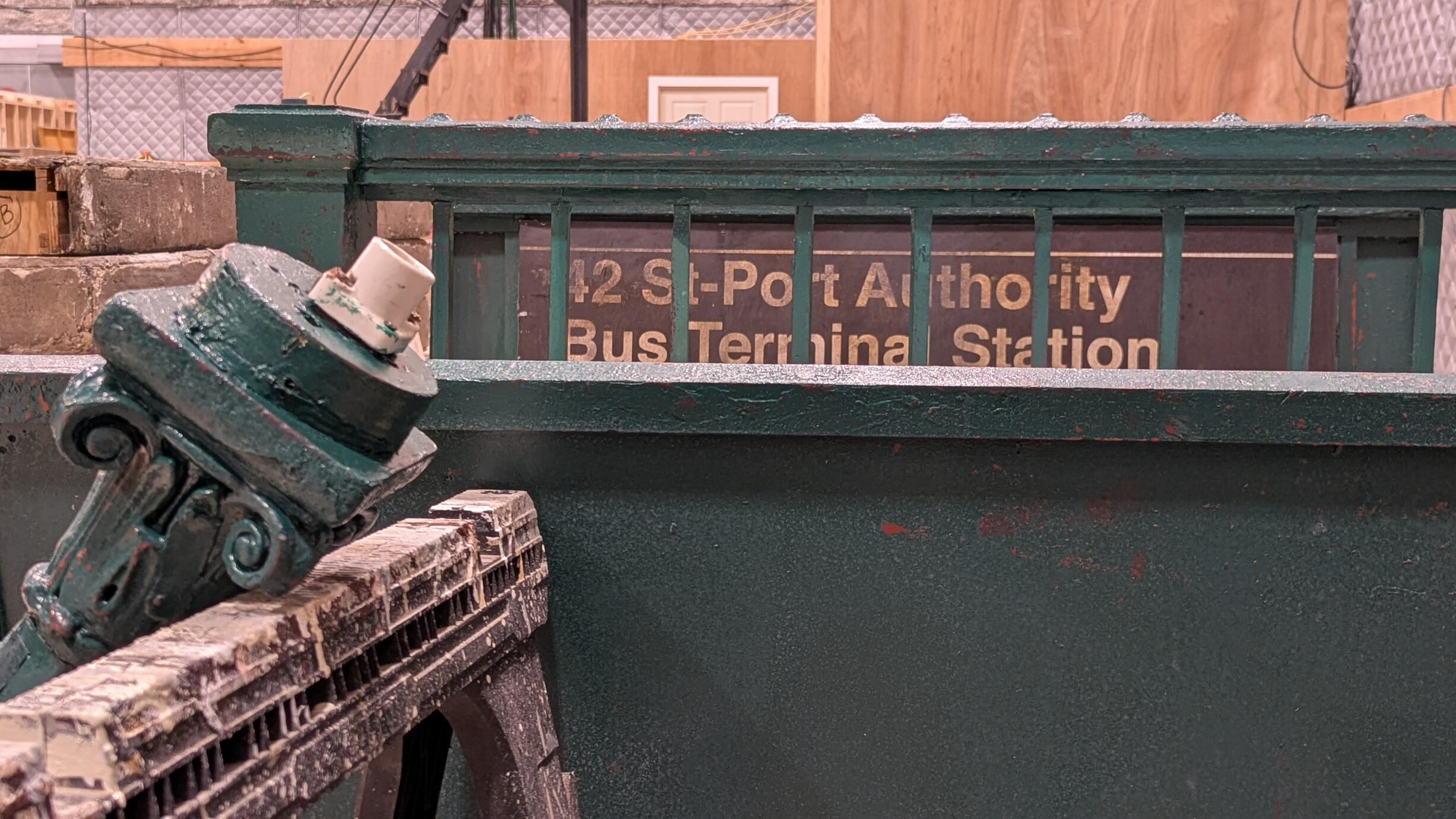 Subway Lamp and Sign Aging for &quot;Night Agent&quot; 2025