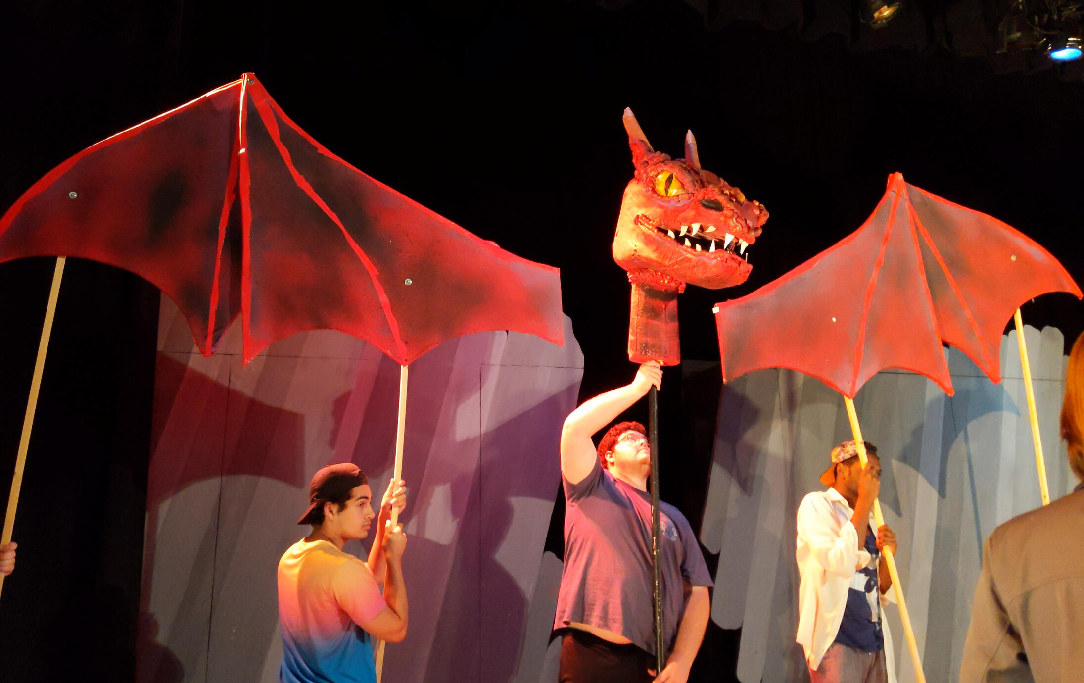 Dragon Puppet for Magic Flute (2019)