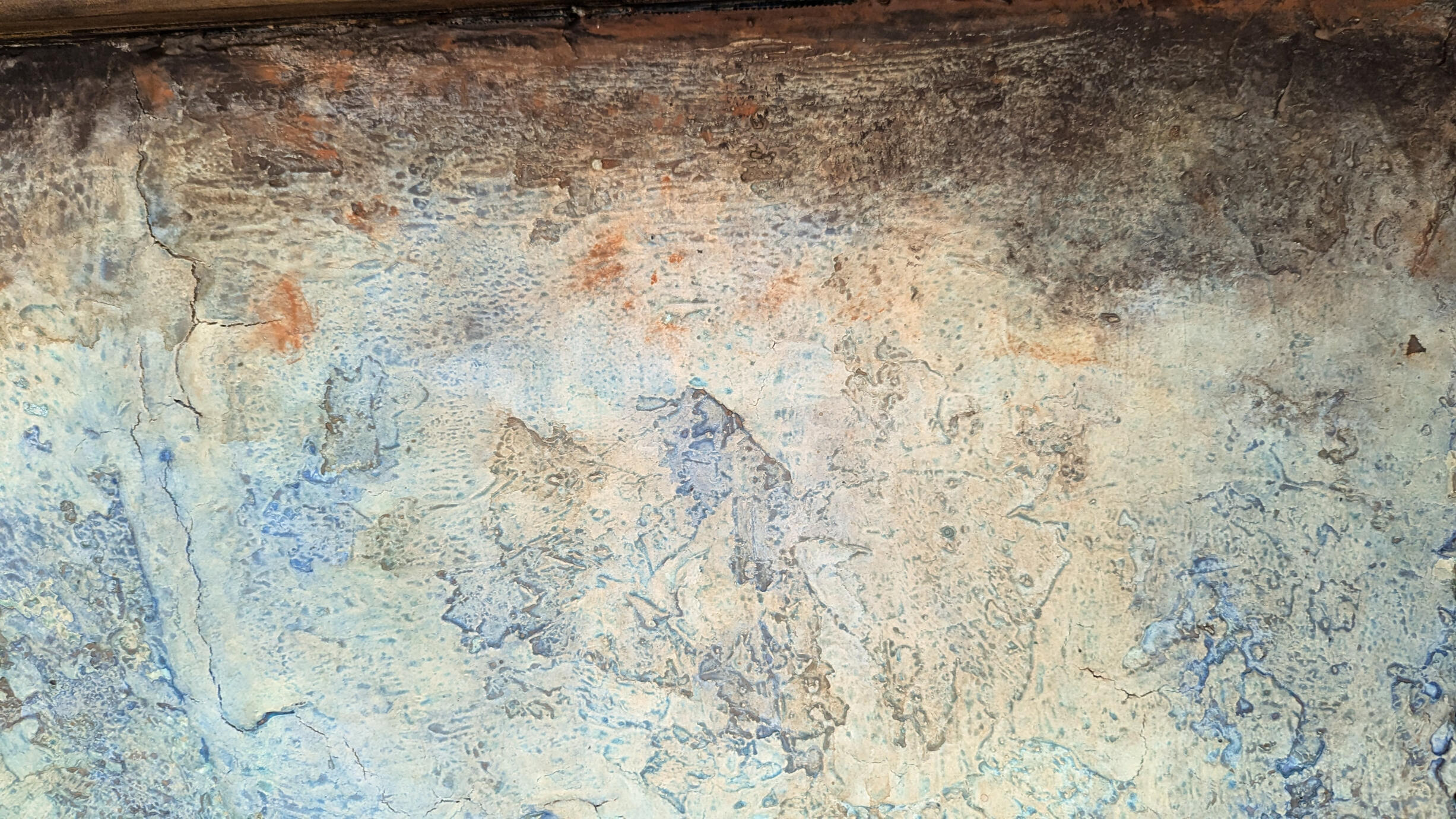 Wall texture and aging for Hadestown Tour set (2024)