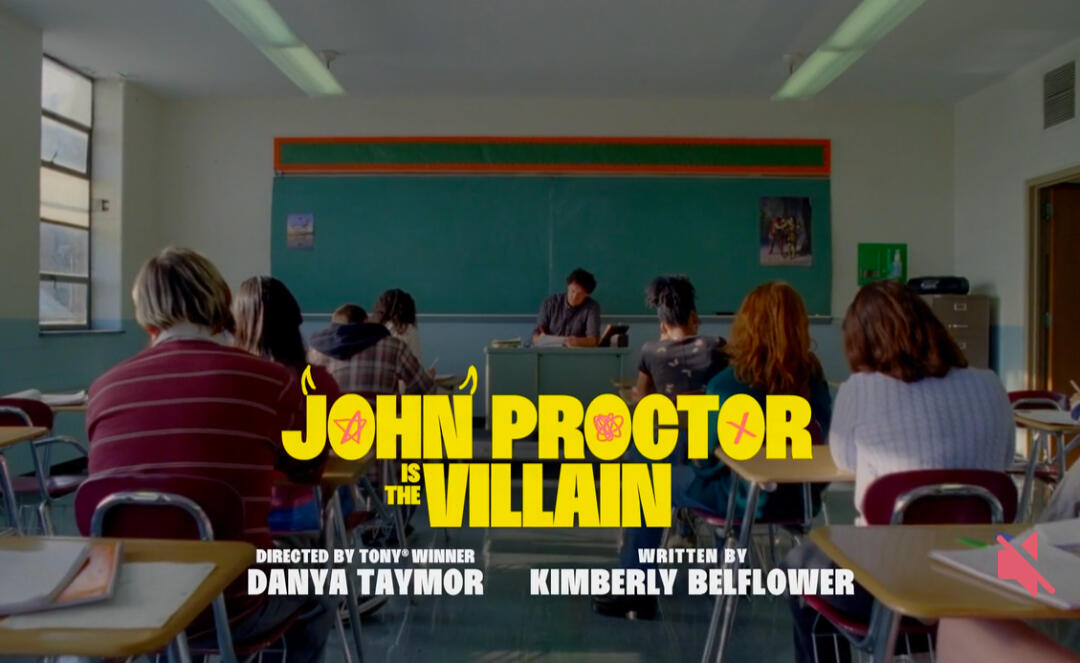 Prop Styling for publicity shots for &quot;John Proctor is the Villain&quot; on Broadway 2025